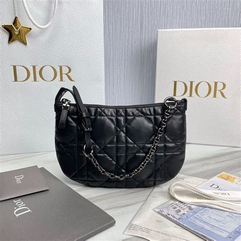 Women's Mini Dior Caro Tulip Bag 